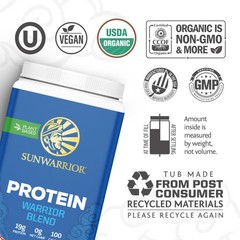 Vegan Organic Protein Powder Plantbased | BCAA Amino Acids Hemp Seed Soy Free…