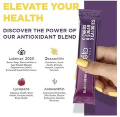 Keto Vitals Berry Electrolytes Energy Powder Packets No Sugar Keto Friendly 30pk
