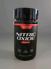 SNAP Nitric Oxide Booster L-Arginine Clean Label Certified 90 Caps Exp 11/28