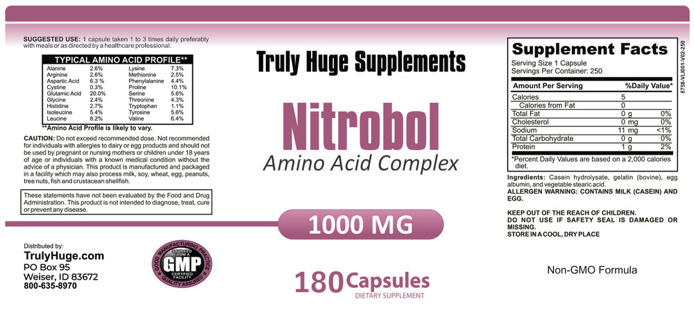 Nitrobol Bodybuilding Amino Acids Supplement