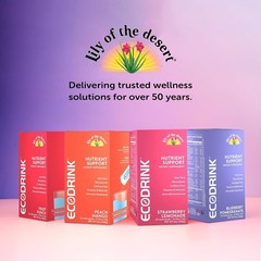 EcoDrink Multivitamin Energy Powder Drink Mix – Electrolytes Antioxidants Nutri