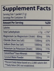 Trace ZEROlyte Electrolyte & Coconut Water Salty Berry Lemonade Zero Sugar 30 Ct