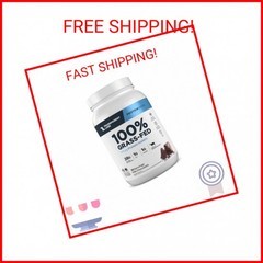 Transparent Labs Grass-Fed Whey Protein Isolate – Naturally Flavored, Gluten Fre