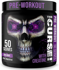 the Curse! Pre Workout Powder for Men & Women, Caffeine, Beta-Alanine, Creatine,