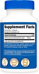 Premium Tudca Nutritional Supplement 30 Capsules Non GMO Gluten Free 250mg