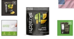 Sustained Energy Hydration Drink – High-Carb Lemon Lime Powder, 8 Servings