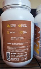 Raw 100% Grass-fed Whey Isolate, Peanut Butter Banana🍌 25 Servings, 12/2027✨️