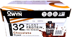 OWYN Pro Elite 32g Keto Plant Protein Shake Chocolate 15 x 11.15 Fl Oz EXP 09/26