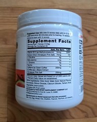BUM RAW Pre-Workout Strawberry Watermelon 9.59oz Dietary Supplement 20 Servings