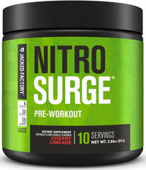 NITROSURGE Pre Workout Supplement – Endless Energy, Instant Strength Gains, C…