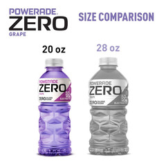 Electrolyte Enhanced Zero Sugar Grape Sports Drink, 20 Ounce
