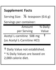 100% Pure Acetyl L-Carnitine Powder 1kg (2.2 Lb) ALC Cognitive Health