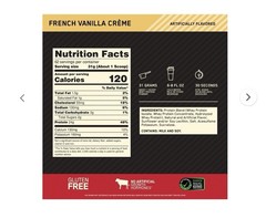 Optimum Nutrition Gold Standard Whey Protein French Vanilla Crème 4.23lb 62 Ser…