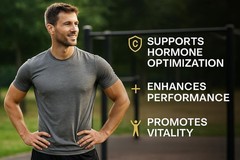 3-AD Black Series- Patented Mens Performance Vitality Supplement – Muscle, S…
