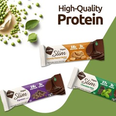 (Pack of 36) Nugo Protein Bar Slim Chocolate Protein Snack Bars 1.59 Oz