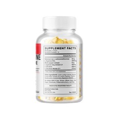 L-Arginine L-Citrulline Complex 3000mg, 180 Softgels – Non-GMO 90 Servings