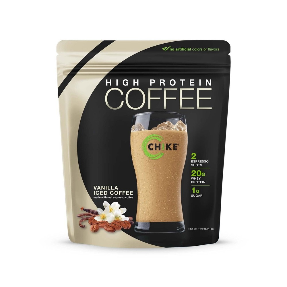 Chike Vanilla High Protein Iced Coffee, 20 G Protein, 2 Shots Espresso, 1 G S…