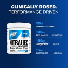 Nitraflex Advanced Pre-Workout Powder – Energy Drink Mix – Supports Healthy B…