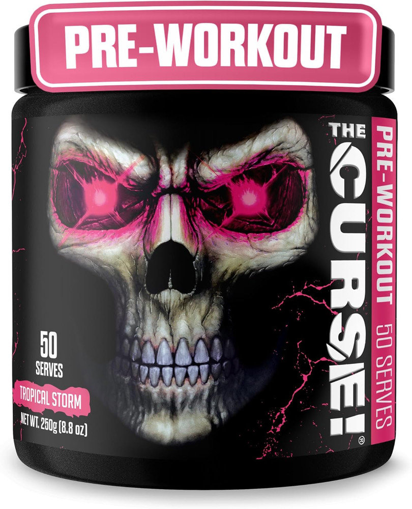 the Curse! Tropical Storm Pre Workout Powder with Creatine – Extreme Energy Prew
