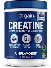 Orgain Creatine Monohydrate Micronized Unflavored 100 Servings