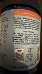 Trace Creatine + Electrolytes Powder Orange Mango Flavor 30 Servs EXP 12/28 NEW