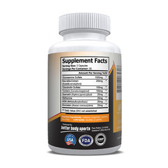 Joint Flex Support (2 Pack) – 120 Capsules – Glucosamine Supplement