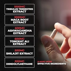Rebirth PCT Supplement for Men, Most Stacked & Complete Post Cycle Therapy…