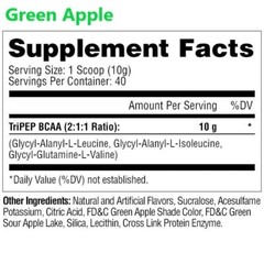 Tripep BCAA 400g 40 Servings Branched-Chain Amino Acids Powder Muscle Recovery