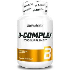 B-COMPLEX 60-240 capsules – 12 vitamins 4 minerals 3 herbs Gluten & Lactose-free