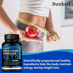 Apple Cider Vinegar BHB Salts Supplement Diet Pills Unisex Support Appetite