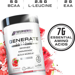 Generate EAA and BCAA Powder: Best Post Workout Recovery Drink and Branched Chai