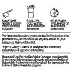 Smooth Vanilla Whey Protein Powder – 24 Oz for Perfect Nutrition Boost