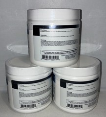 Lot Of 3-Transparent Labs Hydrate Electrolyte Formula Peach Mango/40 Servings Ea