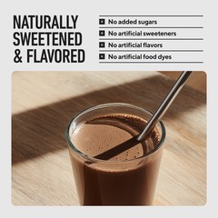 Whey+ Protein Isolate Powder naturally sweetened and flavored