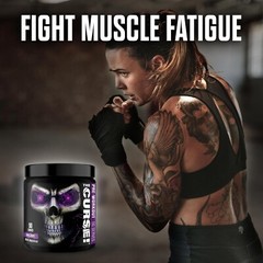 The Curse! Pre Workout Powder – 50 Servings, Dark Grape – Energy & Focus Booster