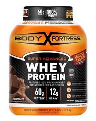 Body Fortress Super Advanced Whey Protein Protein, 62.4 oz *EXP 11/26*