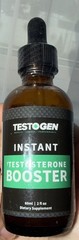 Testogen Instant Testosterone Booster – Supplement Men and 2 Fl Oz (Pack of 1