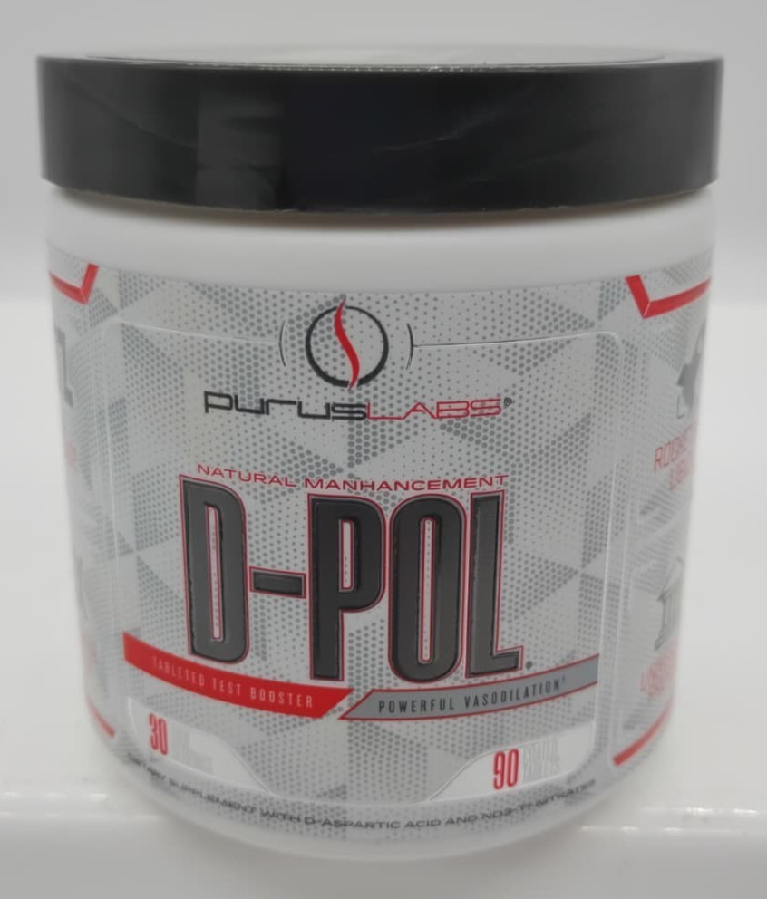 DPOL, STRONGEST TEST BOOSTER by Purus Labs D-POL – Build Lean Muscle – 90 Tabs