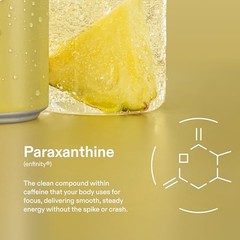 Energy Drink Pack, Caffeine Free, Zero Sugar, No Jitters, No Crash, Pineapple