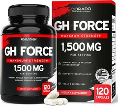 Supplements for Men and Women (120 Count) 1500mg Supports Muscle Growth and Heal