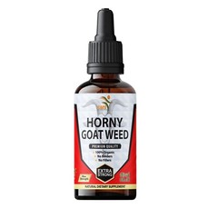 Horny Goat Weed Tincture Herbal Drops Men’s Dietary Supplement 2 Fl Oz By SMS
