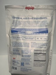 Equip Prime Protein Powder, Grass Fed Beef Isolate, Keto, Cookies & Cream Flavor