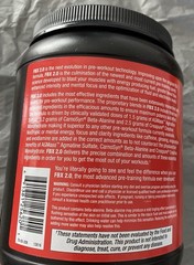 Advanced Performance Pre Workout 2 LBS Formula Pink Lemonade Ex:04/27 FBX 2.0