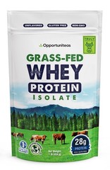 Opportuniteas Grass Fed Whey Isolate Protein Powder – Unflavored, HeavyMetal …