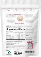 Micro Ingredients Creatine + Electrolytes + Multi Collagen Powder 5000mg