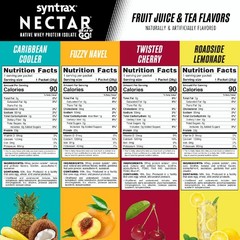 Syntrax Nectar Protein Powder Trial Sizes (12-Pack) – 15 flavors to choose from!