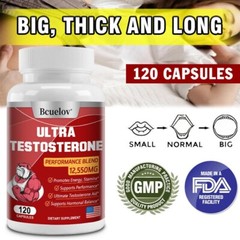 Natural Testosterone Booster – Increase Energy, Improve Muscle Strength & Growth