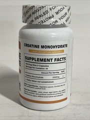 6x ElevateLife Creatine Monohydrate 2500mg, 90 (540 Total) 6/26
