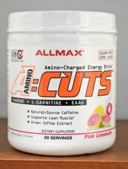 ALLMAX A:CUTS AminoCuts Amino Charged Energy Drink Booster ACUTS Choose Flavor