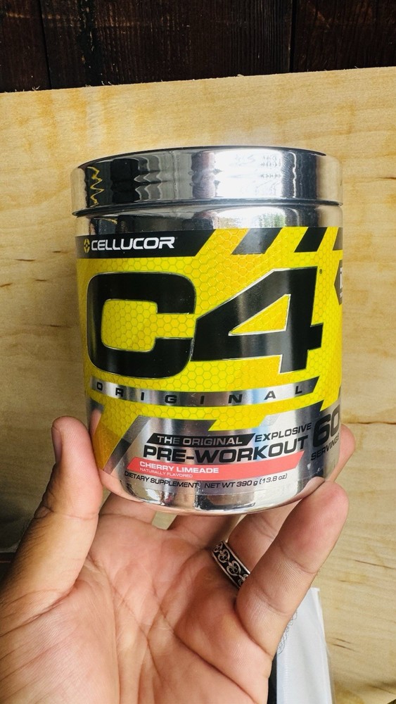 Cellucor C4 Ripped Pre-Workout Cherry Limeade 60 Servings 390g New